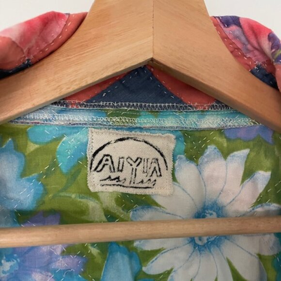 One of a Kind Aiyia Quilted Kimono Style Jacket - Picture 3 of 14